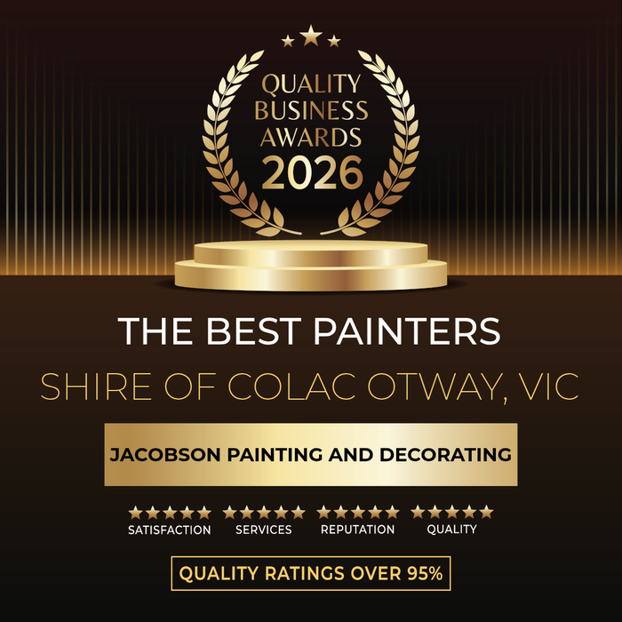 Quality Business Awards 2026 — The Best Painters, Shire of Colac Otway, VIC